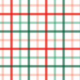 Aura Poplin Dress in Holiday Plaid