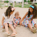 Ruffle Skort in Palm Tree
