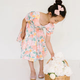 Puff Dress in Soft Floral