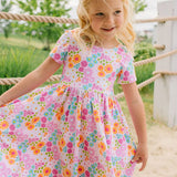 Classic Twirl in Pink Flowers