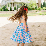 Sofia Dress in Strawberry