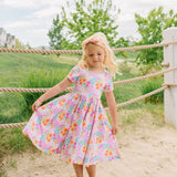 Classic Twirl in Pink Flowers