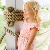 Macie Romper in Seagulls