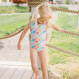 Lucy Swim in Palm Tree