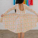 Gwendolyn Dress in Primary Rainbow