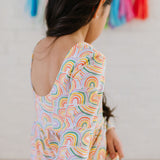 Gwendolyn Dress in Primary Rainbow