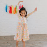 Gwendolyn Dress in Primary Rainbow