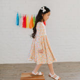 Gwendolyn Dress in Primary Rainbow