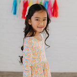 Gwendolyn Dress in Primary Rainbow