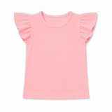 Flutter Tee in Dusty Rose
