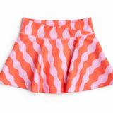 Ashlyn Athletic Skort in Carnation Crinkle