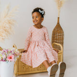 Gwendolyn Ruffle Dress in Petal Pop