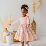 Gwendolyn Ruffle Dress in Petal Pop