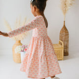 Gwendolyn Ruffle Dress in Petal Pop