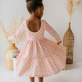 Gwendolyn Ruffle Dress in Petal Pop