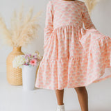 Gwendolyn Ruffle Dress in Petal Pop