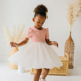 Tutu Dress in Painted Petal