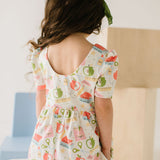 Puff Leggy Romper in School Vibes