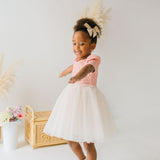 Tutu Dress in Painted Petal