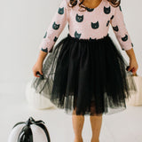 Tutu Dress in Black Cat
