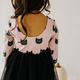 Tutu Dress in Black Cat