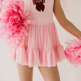 Tulle Athletic Dress in Game Day