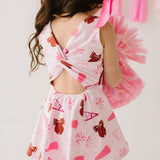 Caitlin Athletic Dress in Game Day