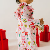 Mabel Bubble in Cowboy Santa
