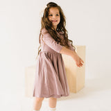 Rubina Dress in Mauve