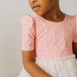 Tutu Dress in Painted Petal