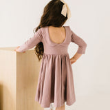 Rubina Dress in Mauve