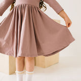 Rubina Dress in Mauve