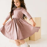 Rubina Dress in Mauve