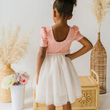 Tutu Dress in Painted Petal