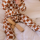 Zippy Bamboo Baby PJ in Gingerbread