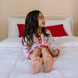 Lounge Dress in Vintage Santa