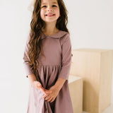 Rubina Dress in Mauve