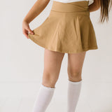 Essential Uniform Skort Khaki