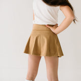 Essential Uniform Skort Khaki