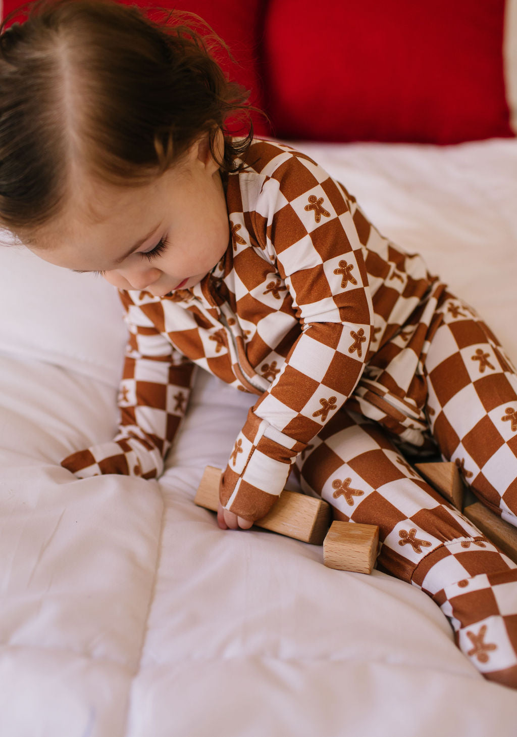 Zippy Bamboo Baby PJ in Gingerbread