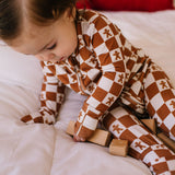 Zippy Bamboo Baby PJ in Gingerbread