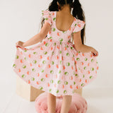 Olivia Dress in Apple A Day