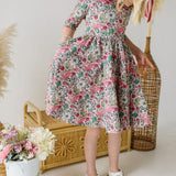 Rubina Dress in Meadow Bloom