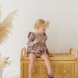 Leah Romper in Meadow Bloom