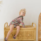 Leah Romper in Meadow Bloom