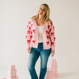 Bow Knit Cardigan | Womens