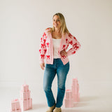 Bow Knit Cardigan | Womens