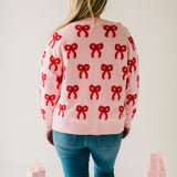 Bow Knit Cardigan | Womens