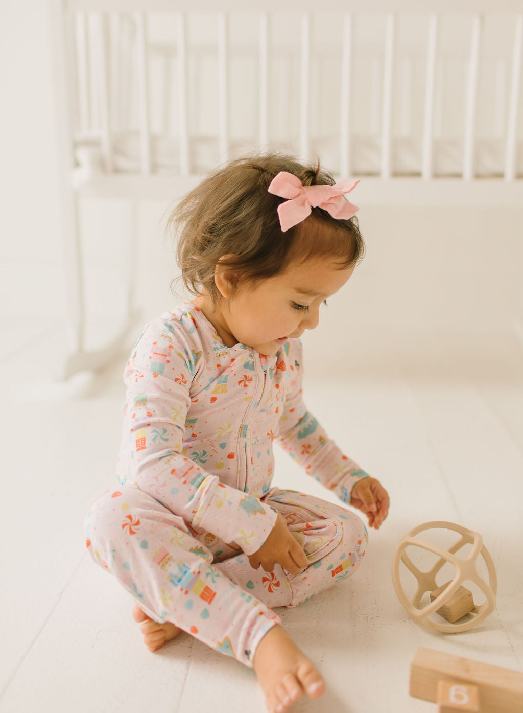 Zippy Bamboo Baby PJ in Sugar Plum