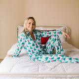 Women's PJ Set in Trim The Tree